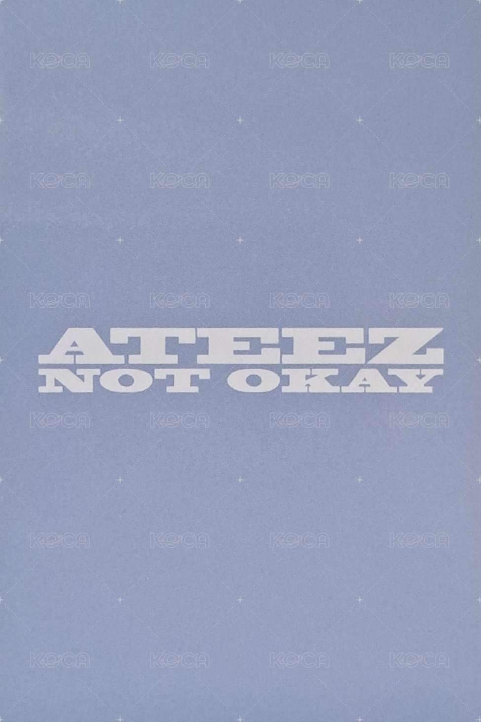 Not Okay 塔店 特典卡  背面