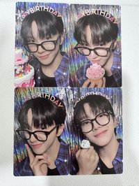 金雲鶴 生日卡6 一套