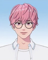 ANIPLUS 周邊卡 六夏證件照 眼鏡