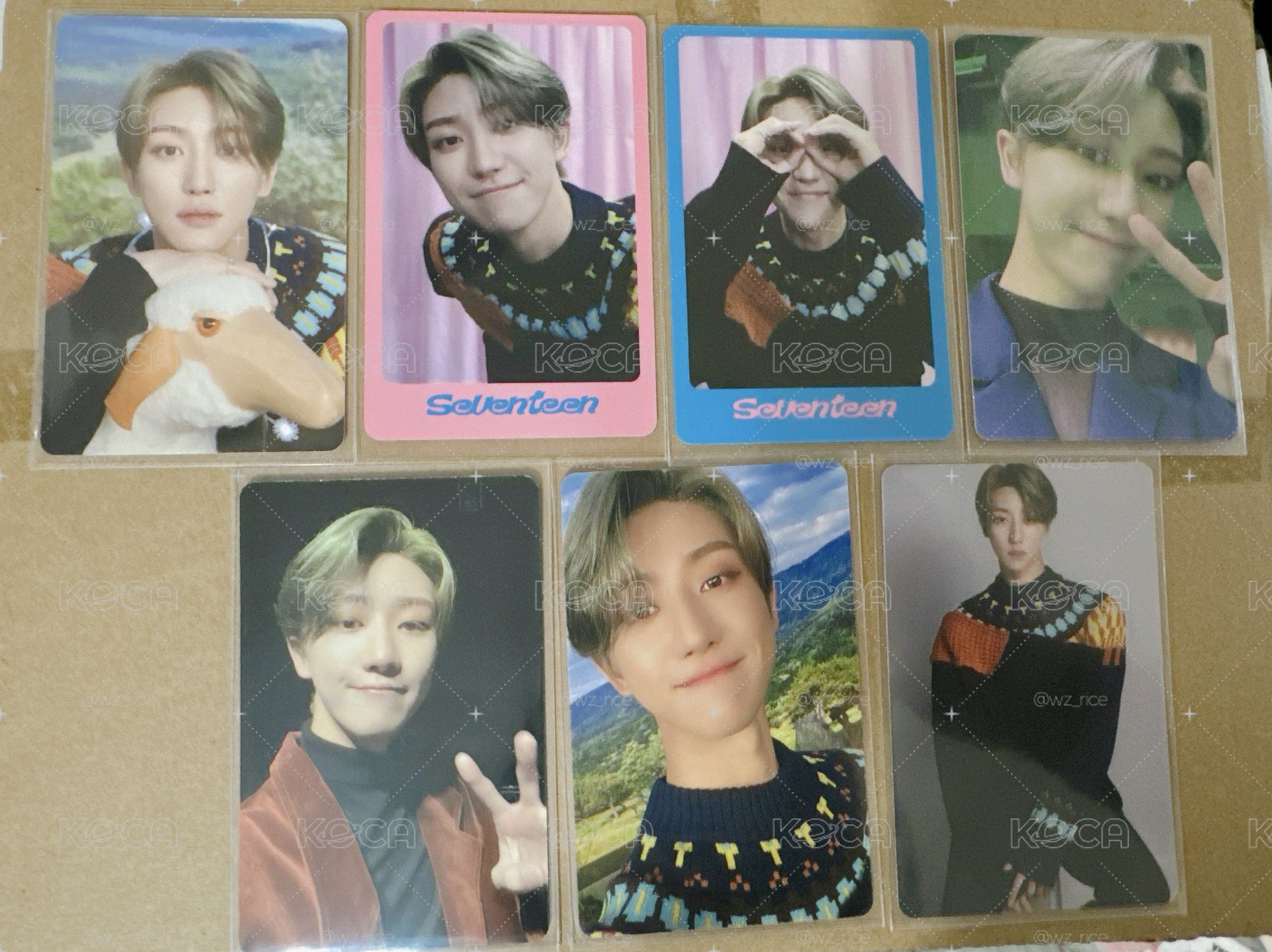 SEVENTEEN 2022 DICON 卡冊卡