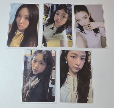 New Jeans Get Up 專卡一套