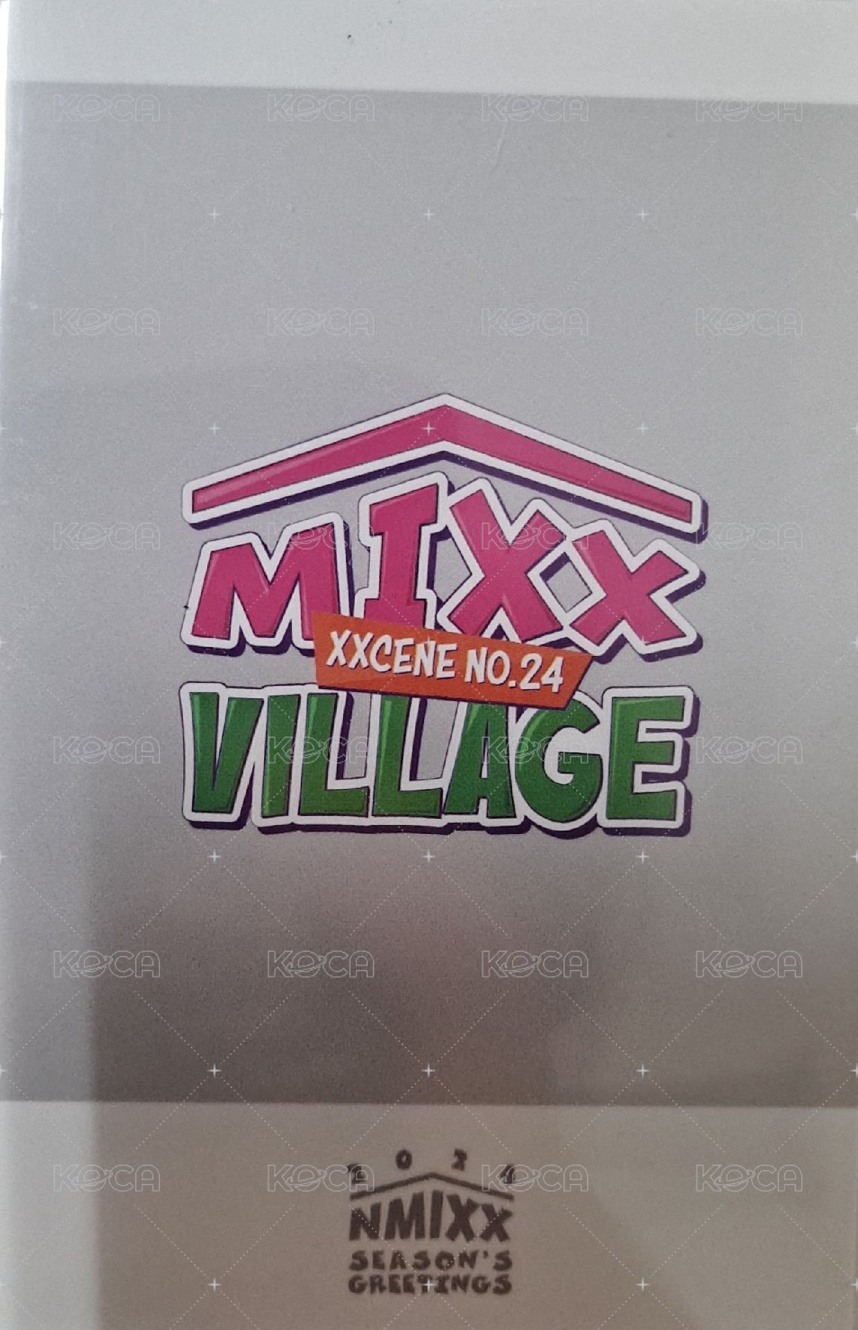 2024年曆 am 特典卡   背面