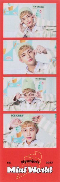 2023 年曆 人生四格卡 