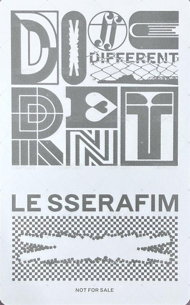 DIFFERENT 環球 2.0 幸運卡  背面