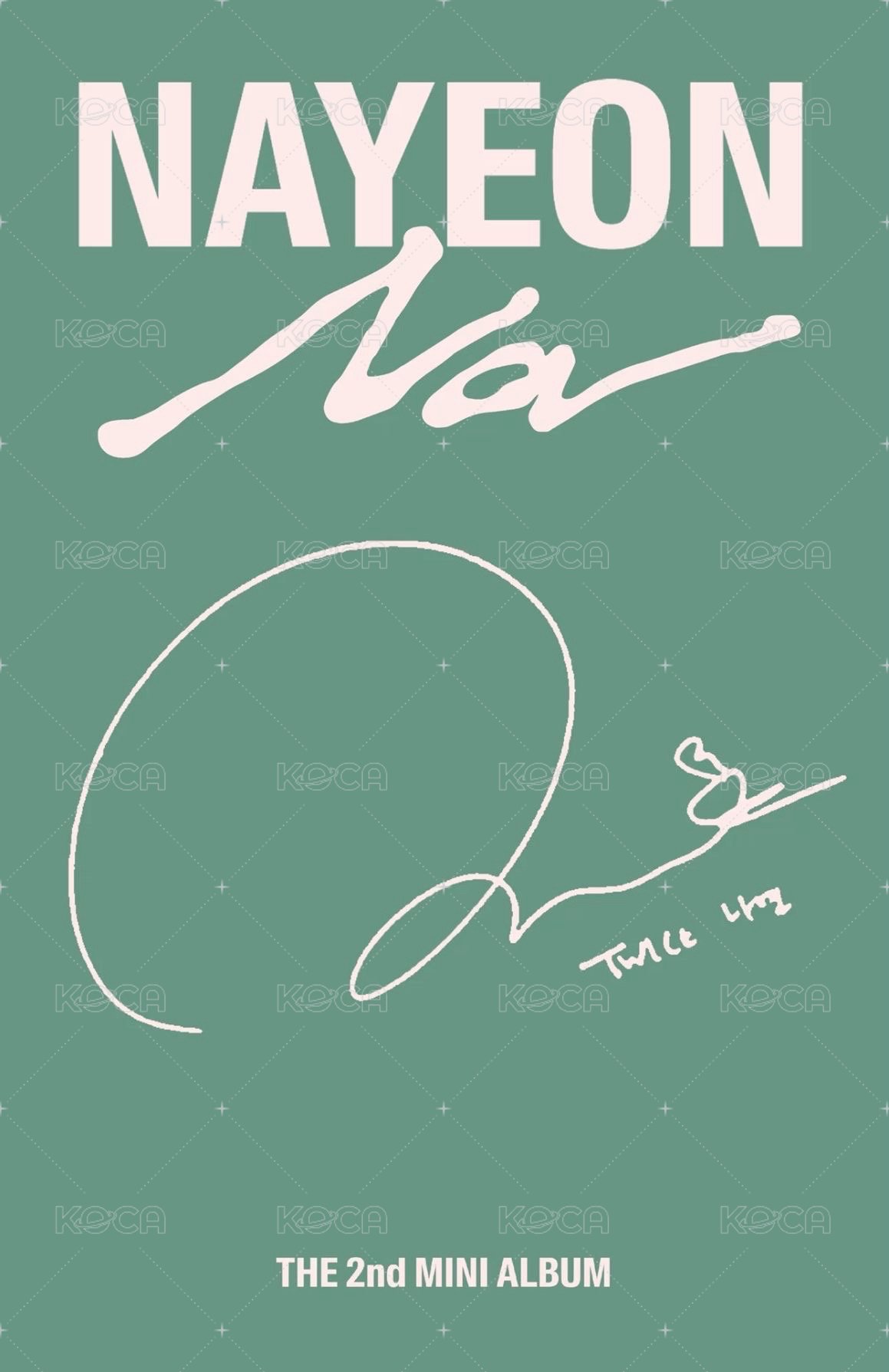 NA 專輯卡 ver.A to Z 背面