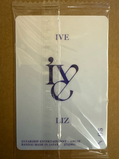 萬代 周邊卡 餅乾卡 liz