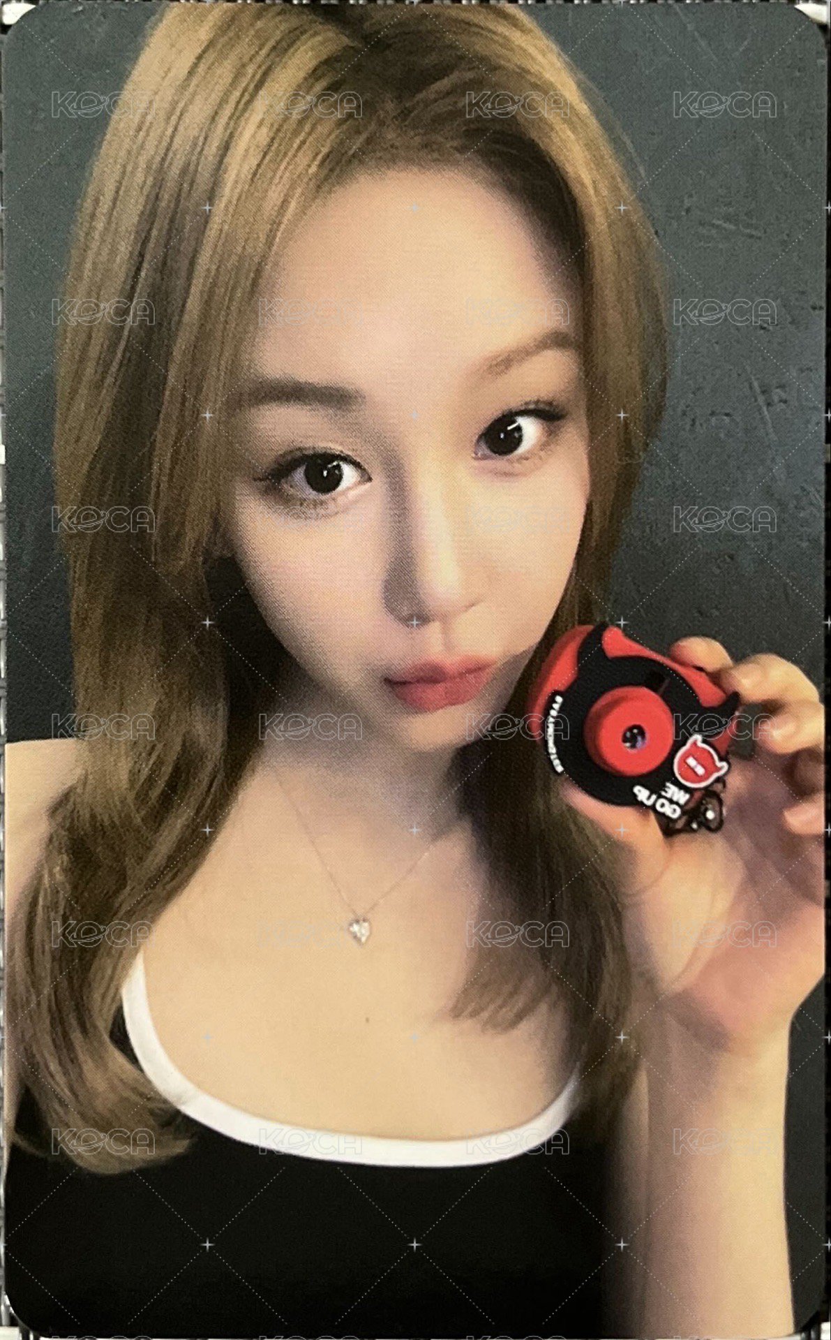 WE GO UP 專輯卡 KEYRING ver. 正面