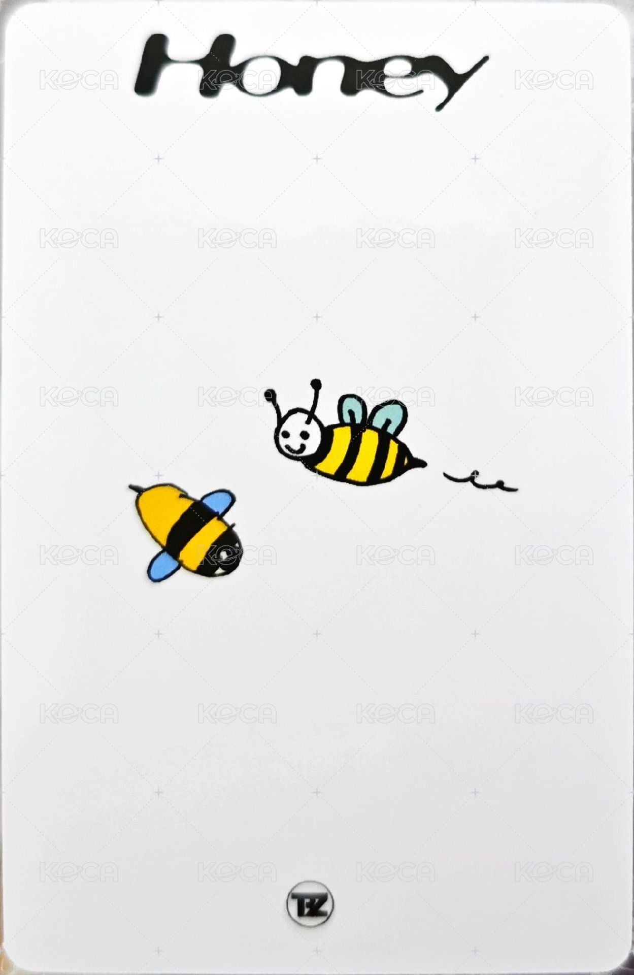 PHANTASY Pt.2 Sixth Sense 打歌卡 Honey公放 背面