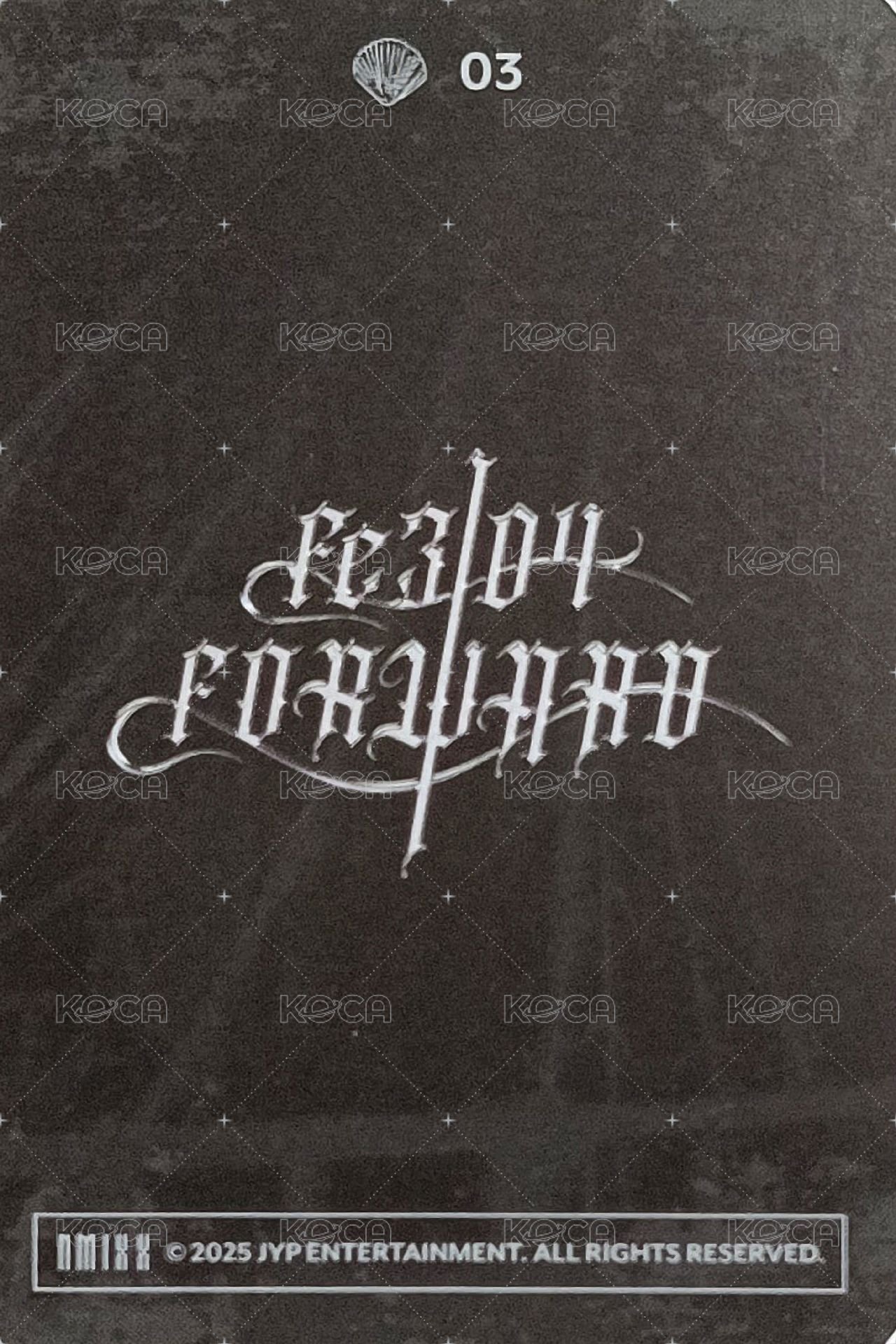 FORWARD 快閃 隨機卡 官拍薛 背面