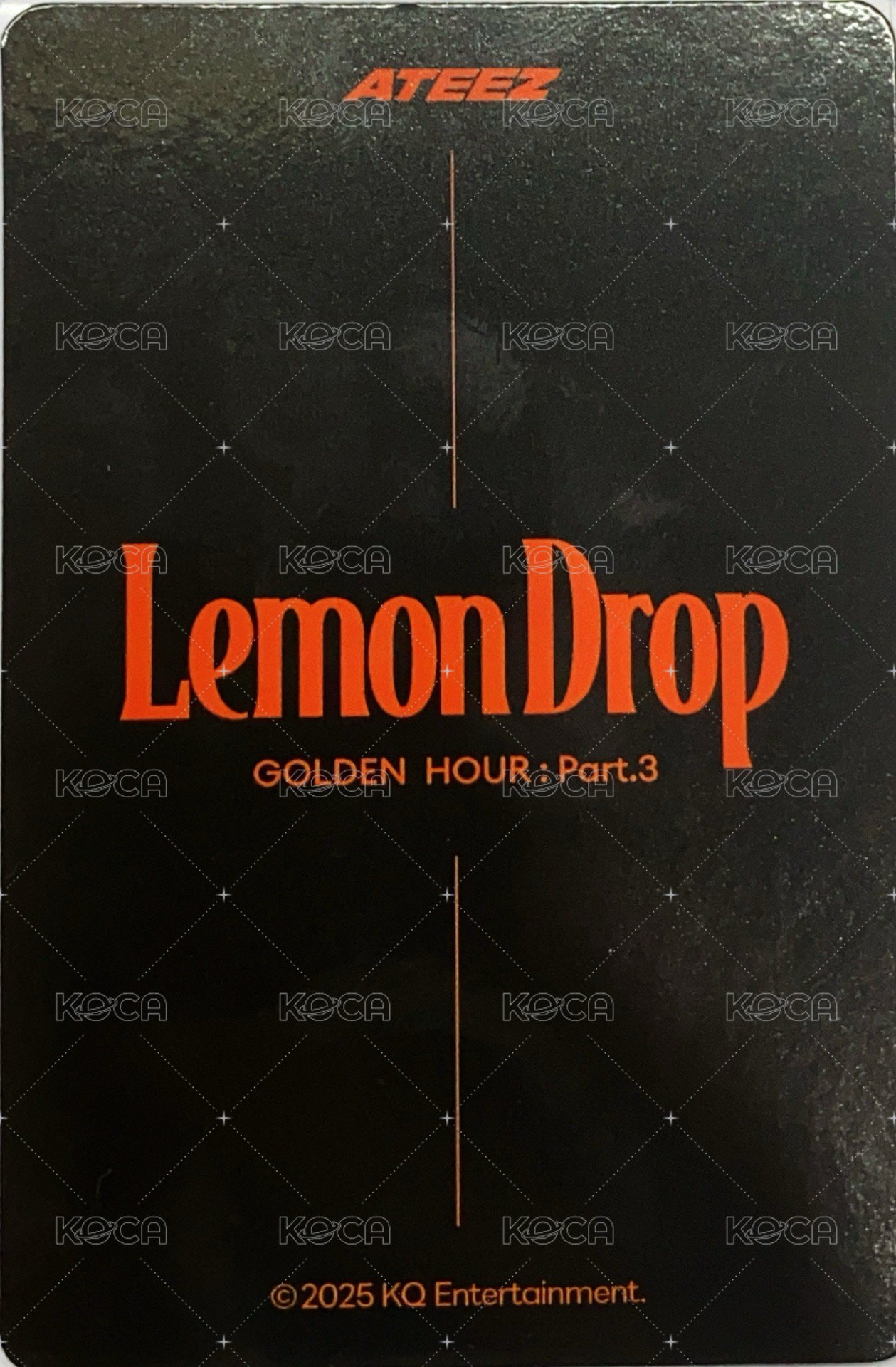 GH3 周邊卡 Linefriend pop-up 卡套 背面