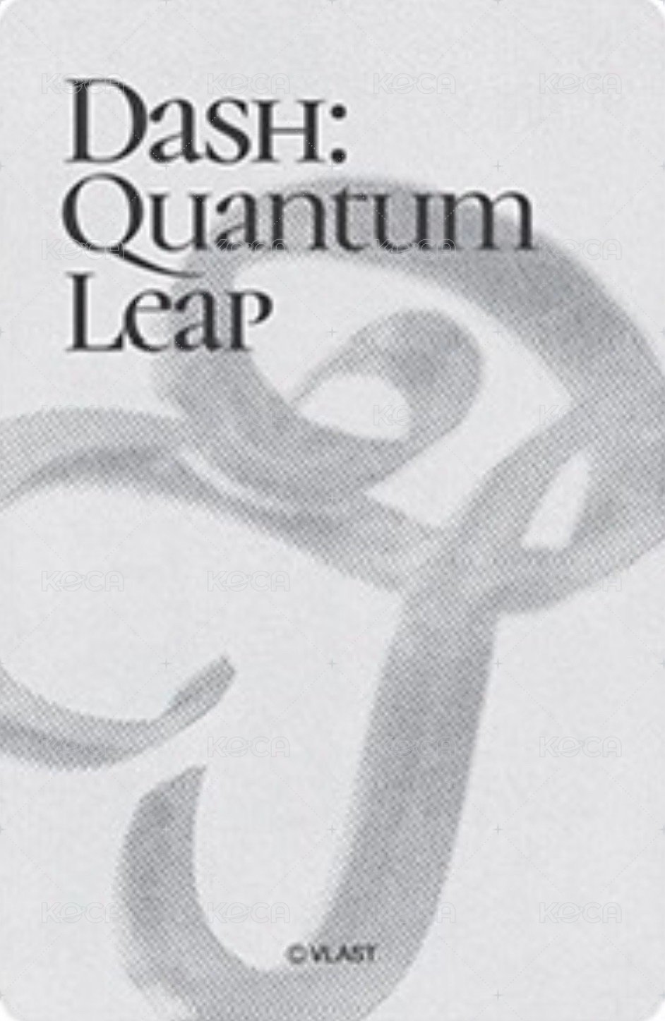 25亞巡安可場 周邊卡 CHROMA DRIFT卡包 背面