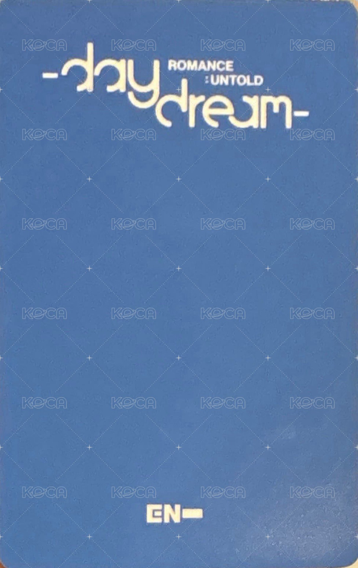 正二後續 yzy 4.0 特典卡 薑餅人 背面