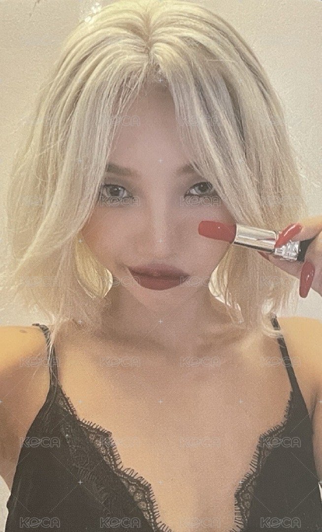 I LOVE 專輯卡 Born版專卡-娟 正面