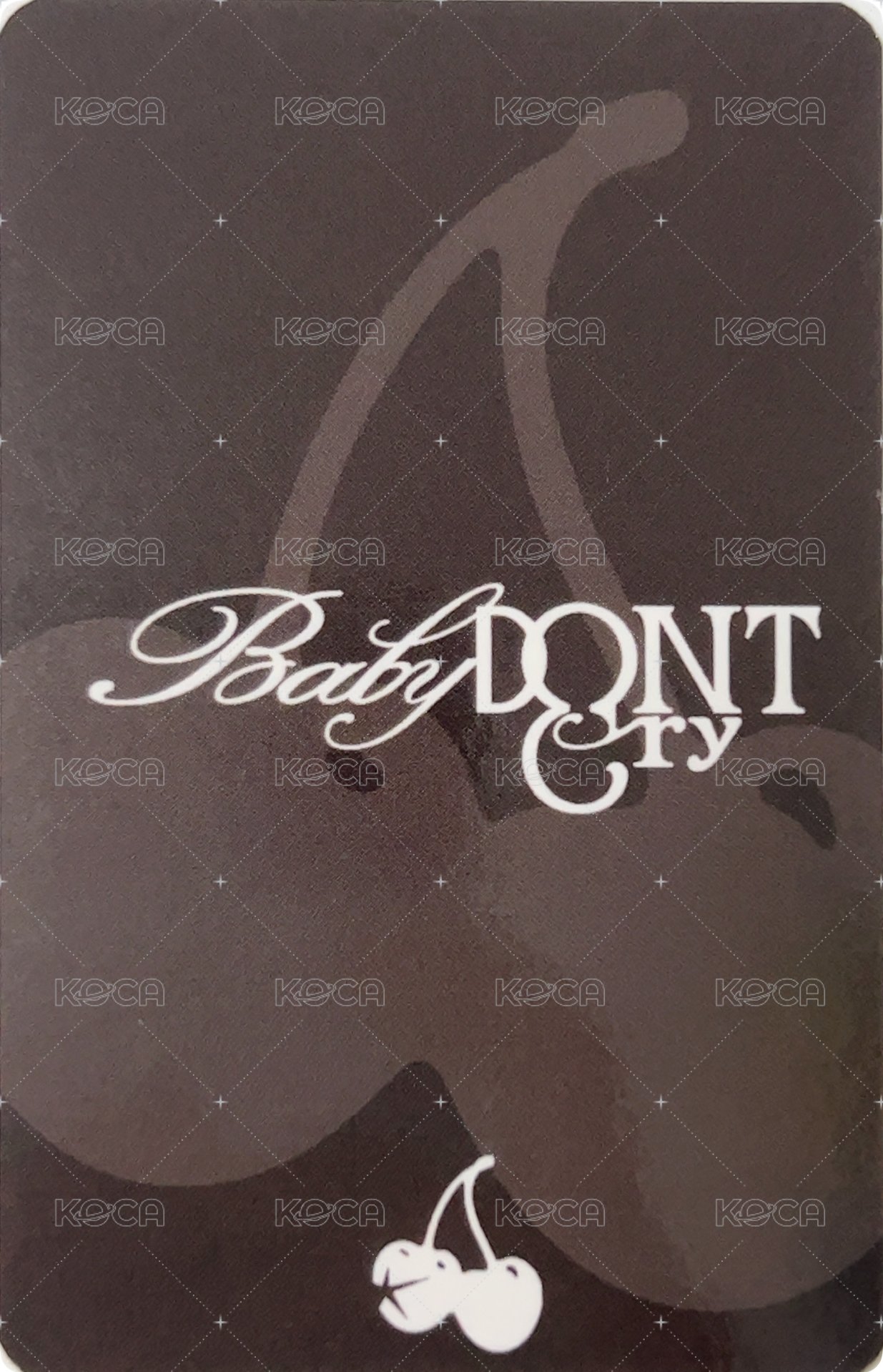 F Girl 打歌卡 1.0 背面