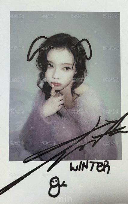 雜誌卡 Winter MOEVIR雜誌拍立得 正面