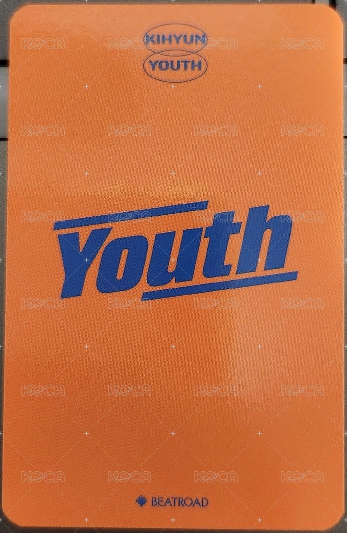 YOUTH br 特典卡  背面