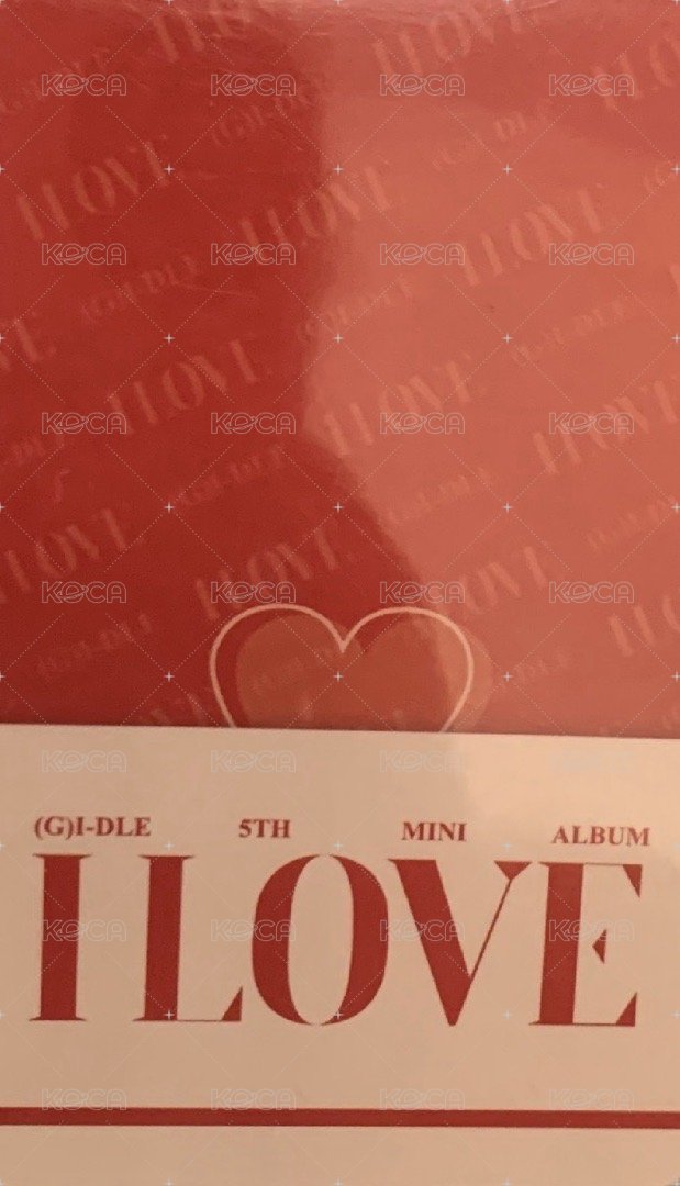 I LOVE 特典卡 sw-麵 背面