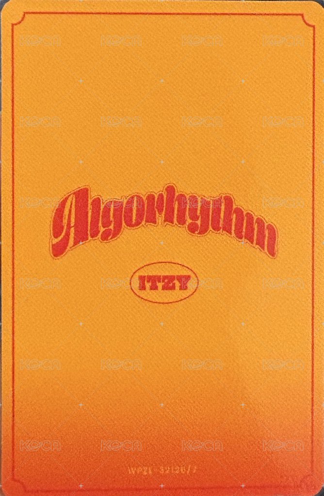 Algorhythm 專輯卡  背面