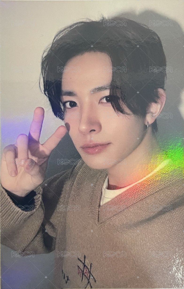 25年曆 yes24 特典卡 閃卡 正面