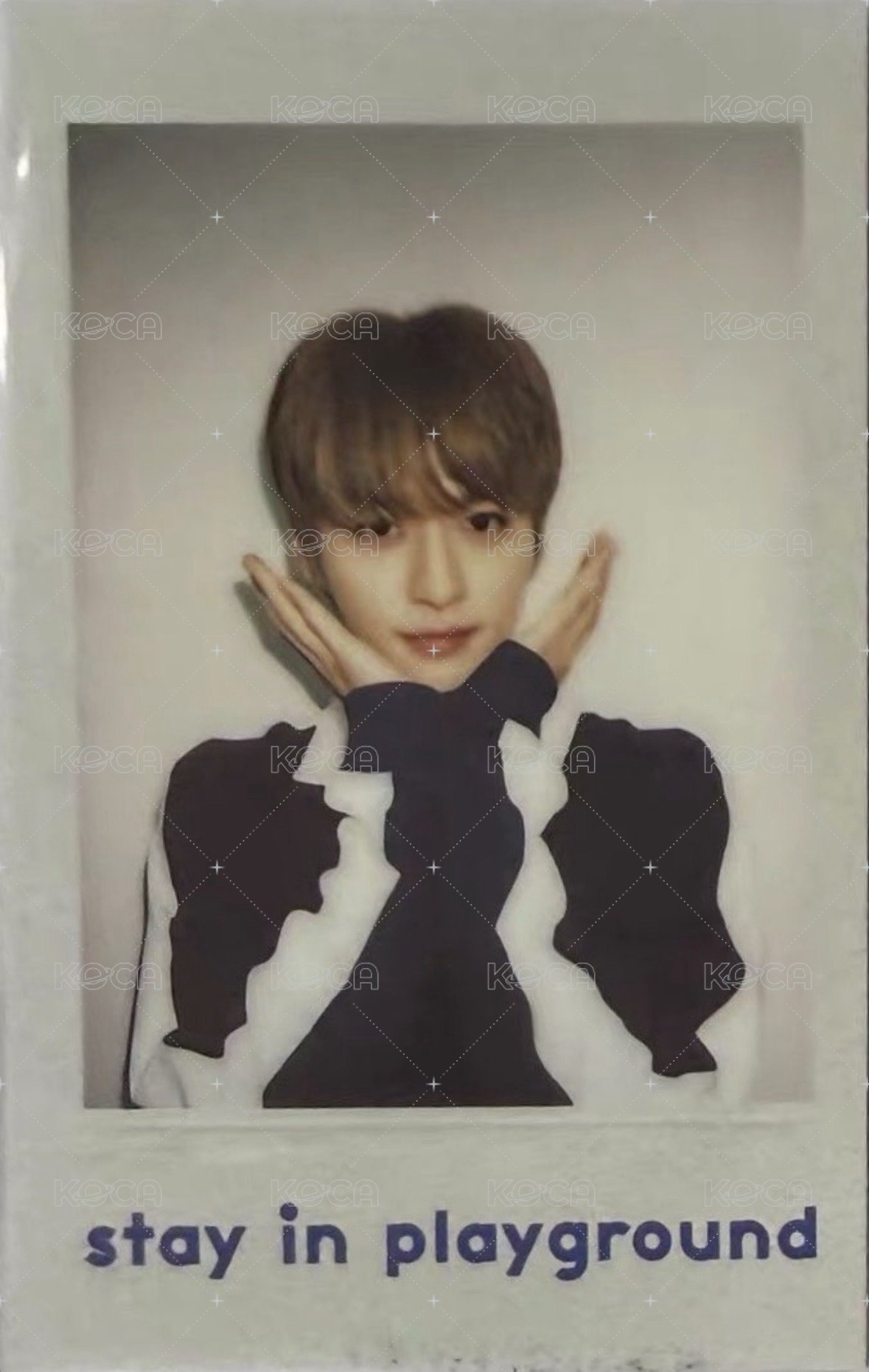 Stay in Playground 周邊卡 拍立得 正面