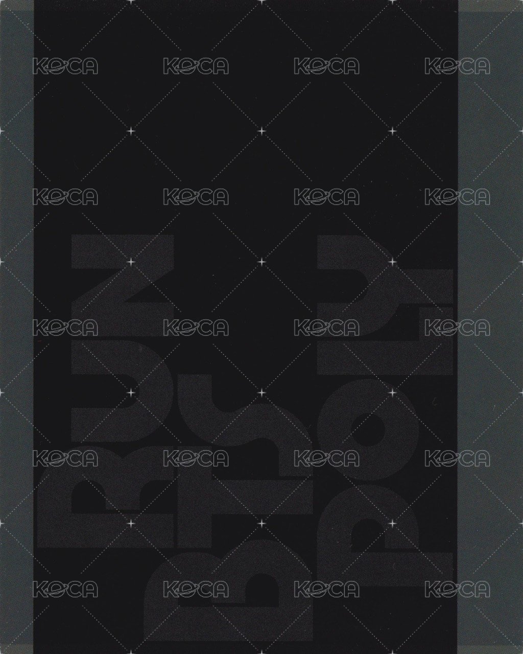 ARMY 日咖 特典卡 RUN BTS POLY 拍立得 背面