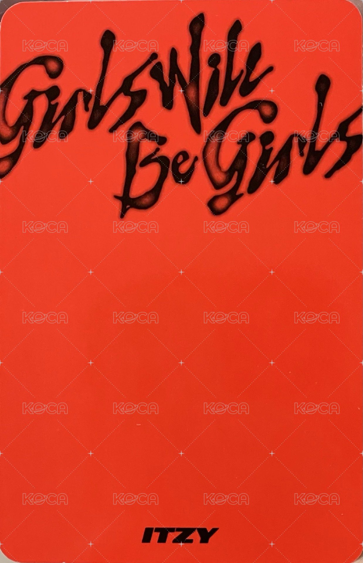 GWBG 專輯卡 PB ver. 分隊卡 背面