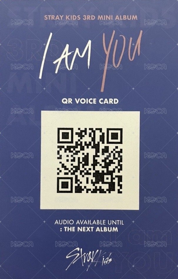 I am YOU 專輯卡  背面