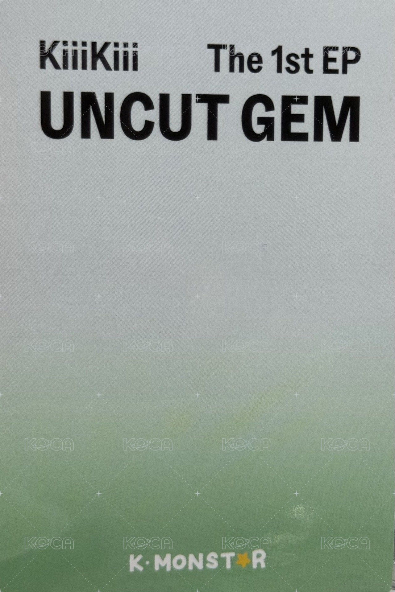 UG km 幸運卡 特別畫室 背面