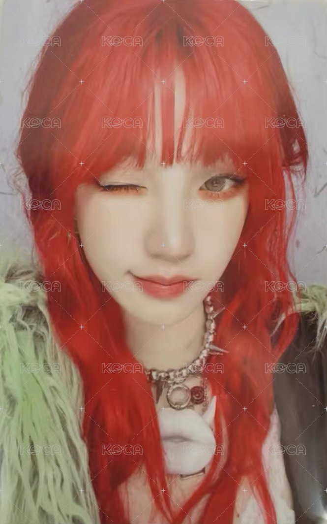 YUQ1 專輯卡 YUQI 專卡-琦 正面