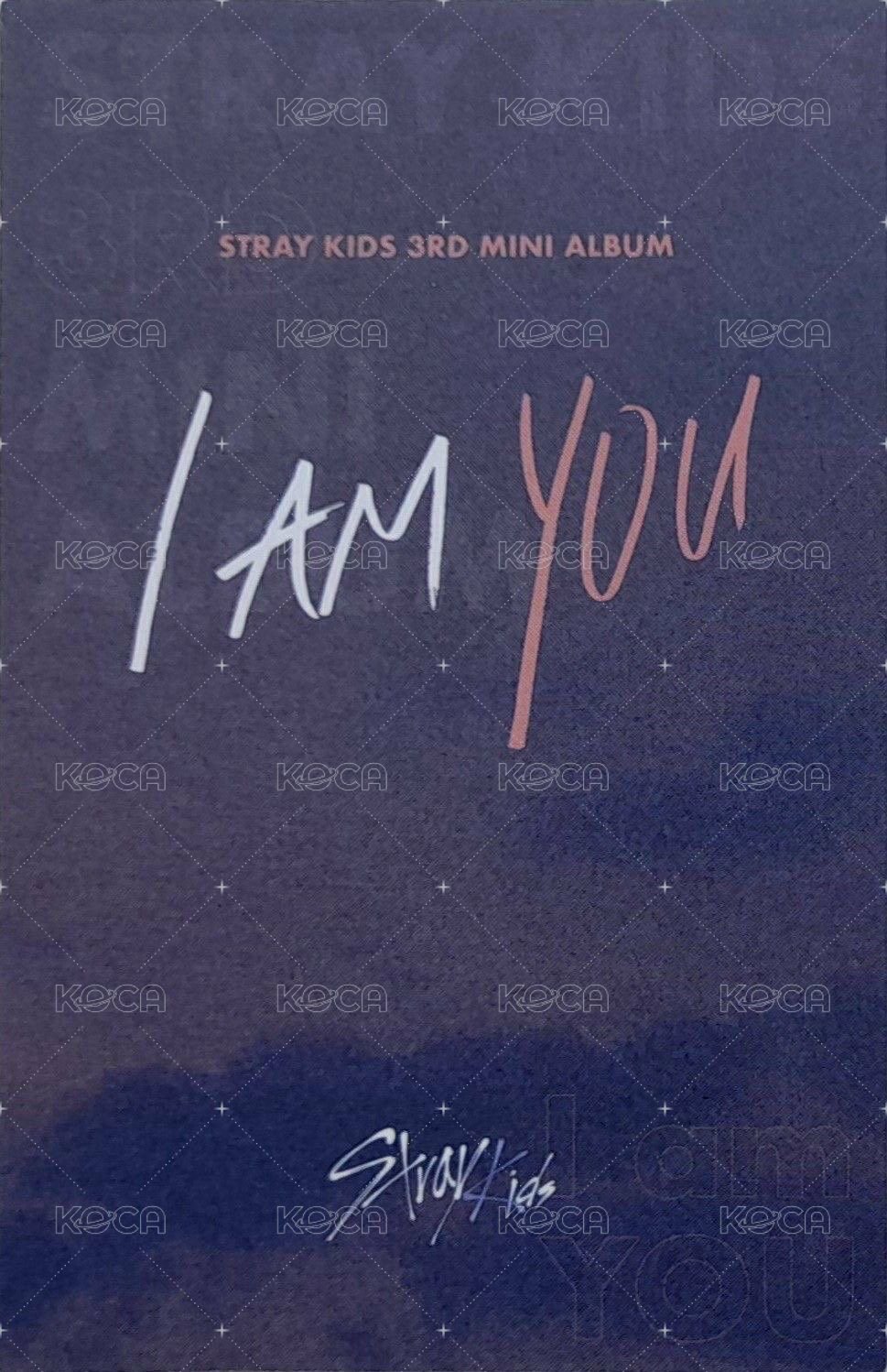I am YOU 專輯卡 預售禮 背面