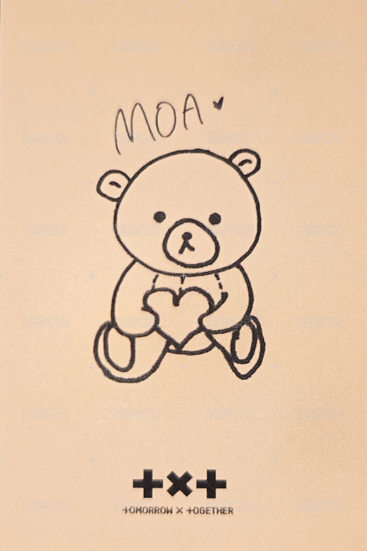 打歌卡 2022 SBS聖誕公放 背面