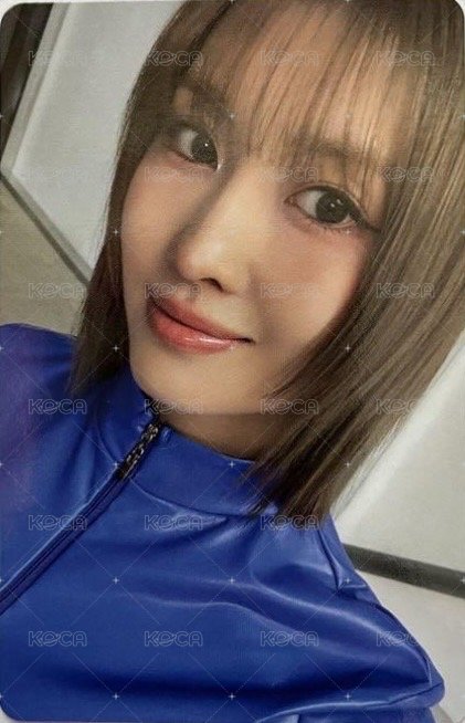 正規四 專輯卡 Polaroid ver. 藍版 正面