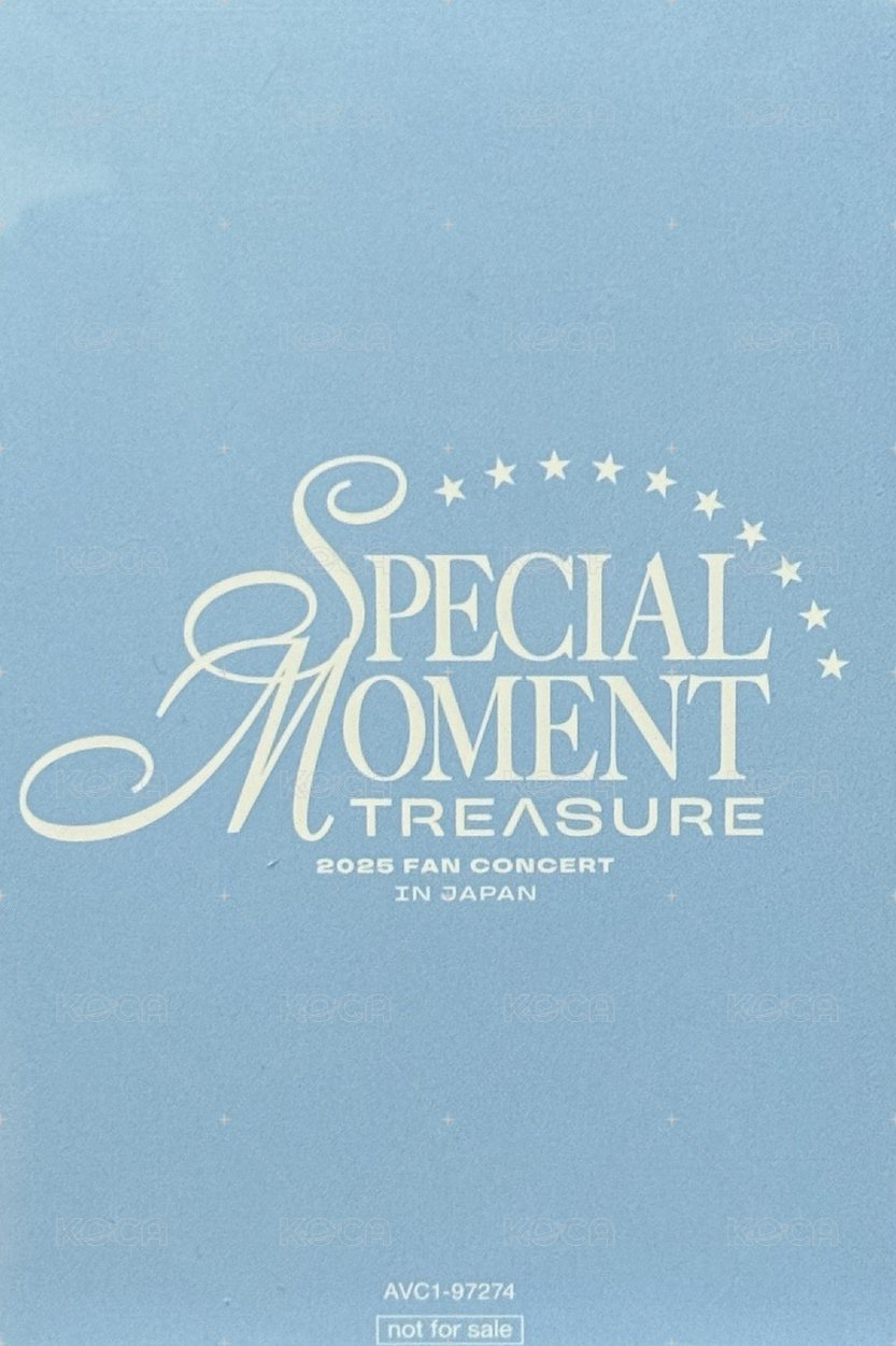 2025日本FM 演唱會 DVD / CD 卡 SPECIAL MOMENT IN JAPAN Live CD隨機卡 背面