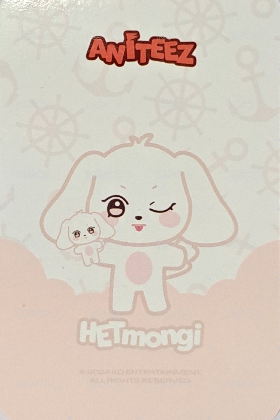 ANITEEZ IN ILLUSION 周邊卡 PLUSH DOLL 背面