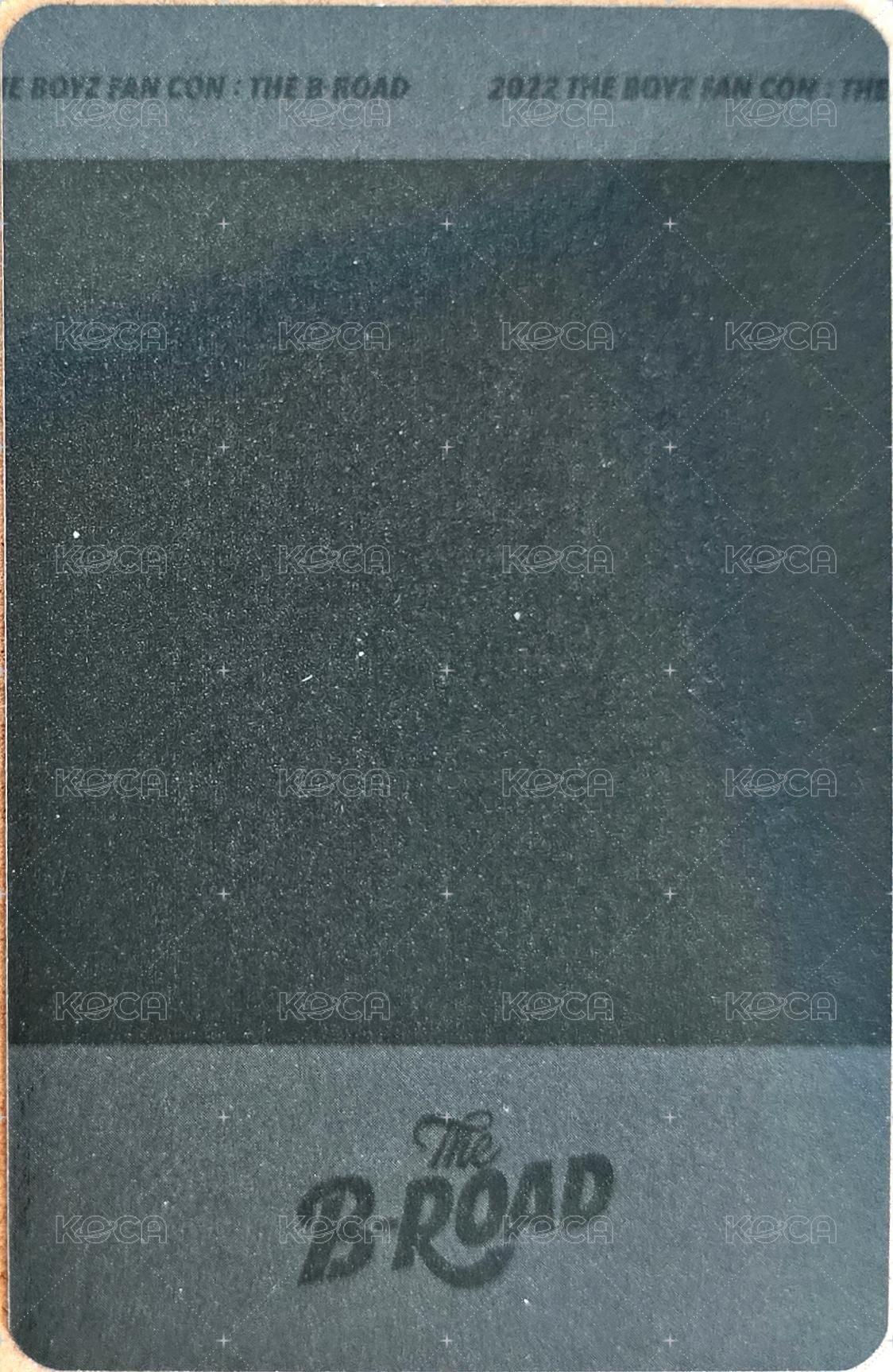 2022 THE BOYZ FAN CON : THE B-ROAD 滿額卡  背面