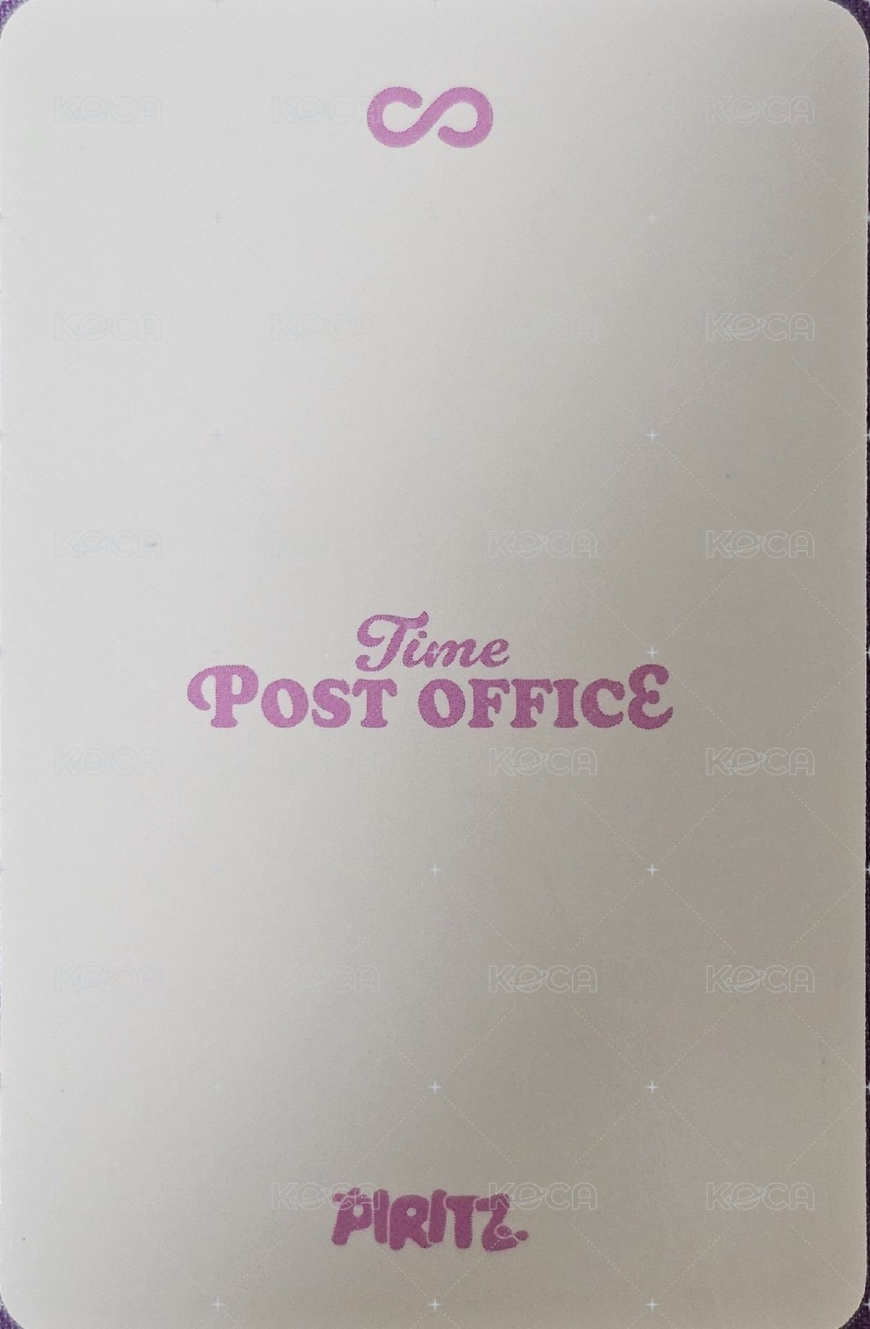 25 PIRITZ 隨機卡  背面