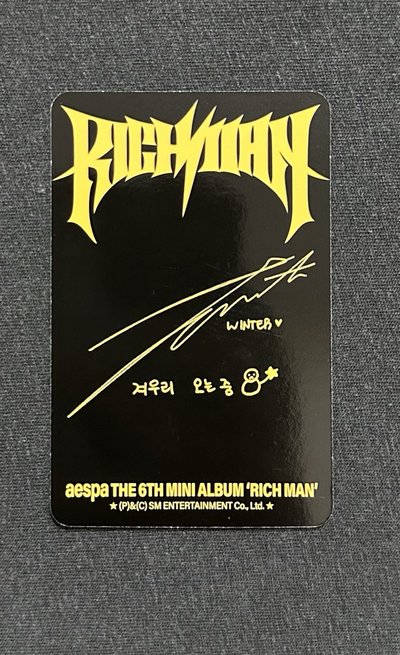 Rich Man 日本限定專 專卡冬 有損