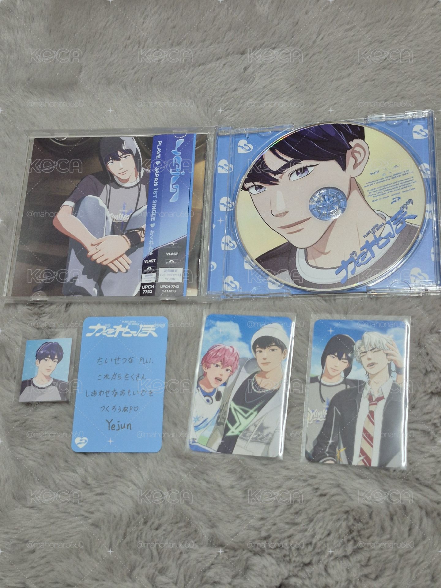 躲貓貓 かくれんぼ 日專 初回盤 通常盤空專💙🖤❤️