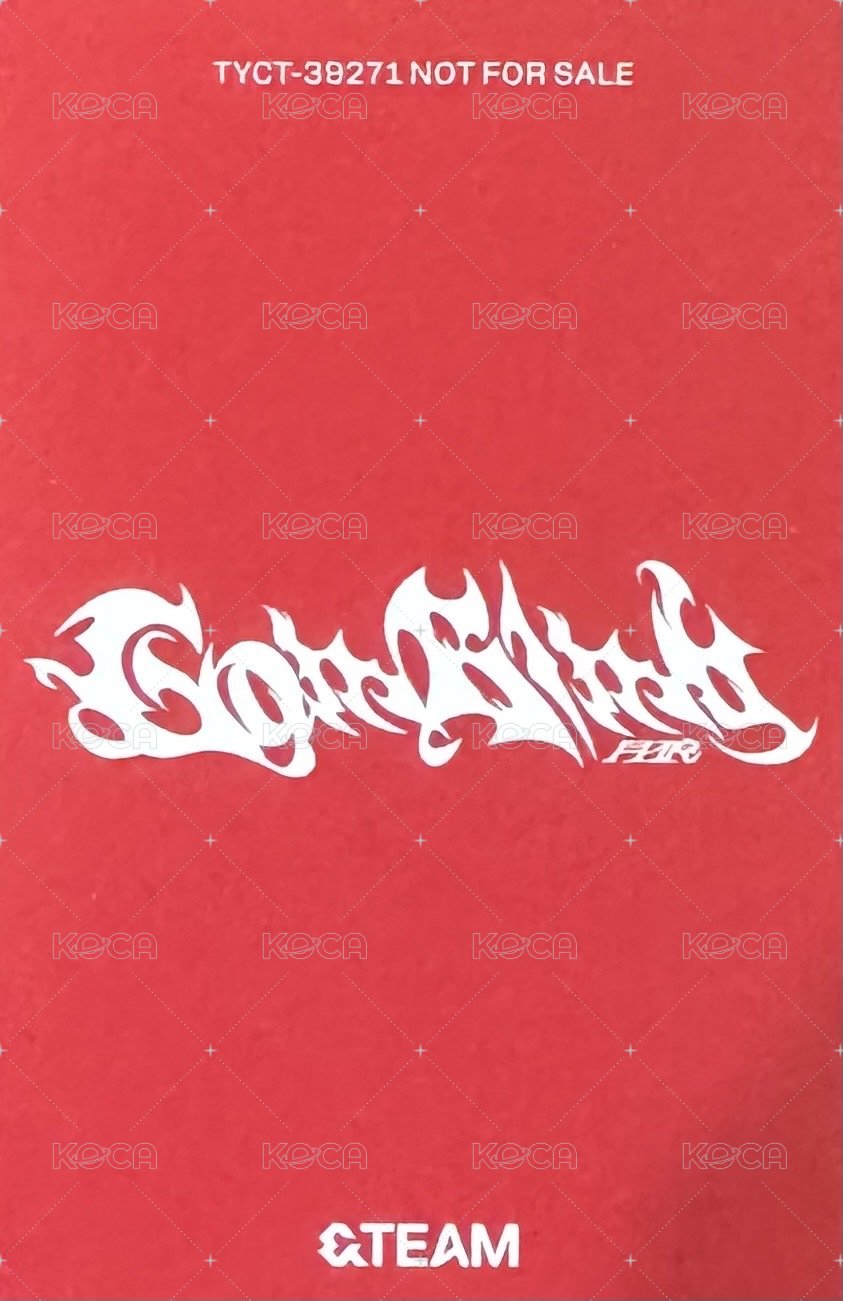 月狼 專輯卡 雙人卡 EJ&Taki 背面