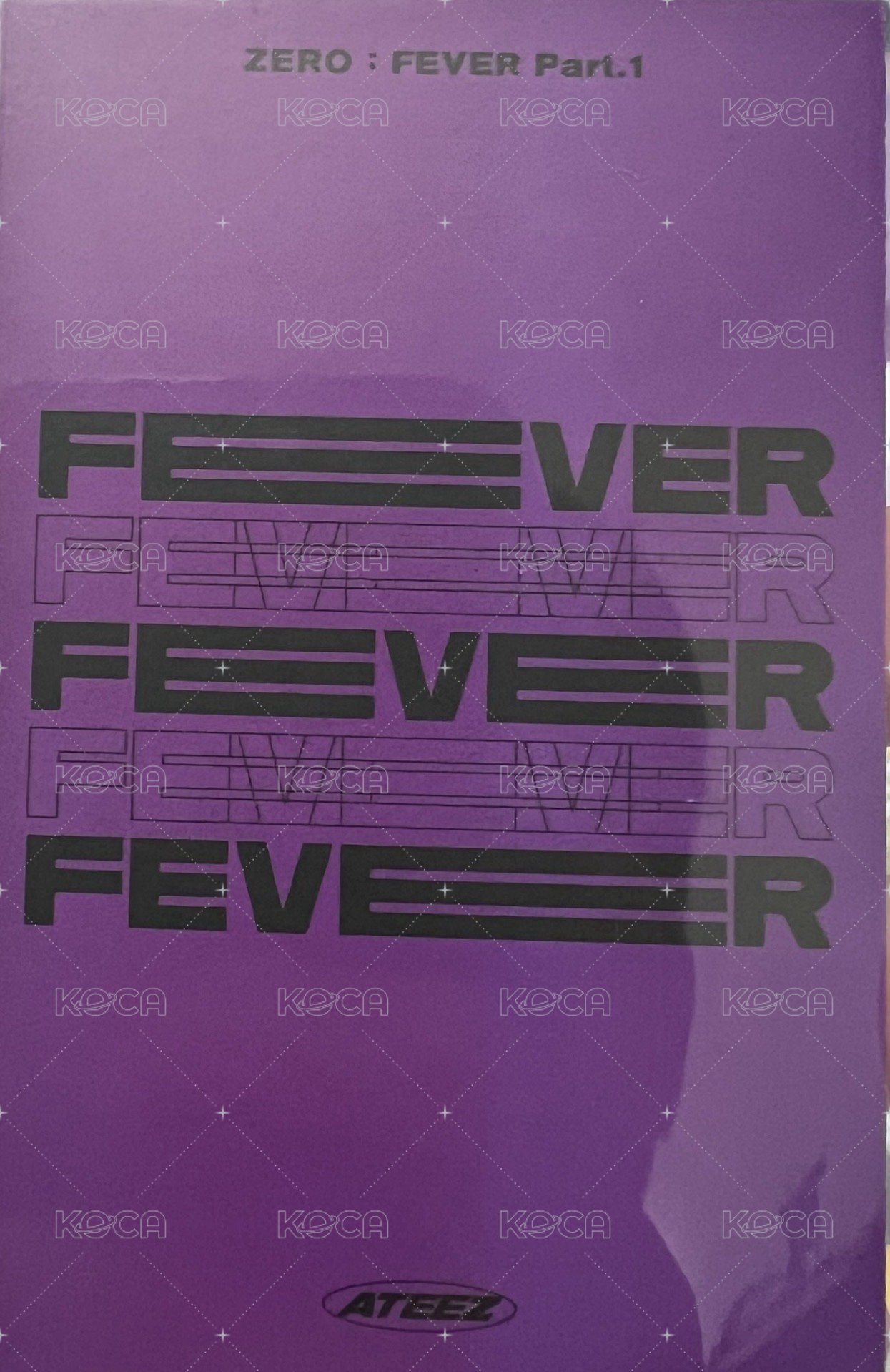 ZERO : FEVER PLATFORM ver. 專輯卡 Platform 團卡 背面