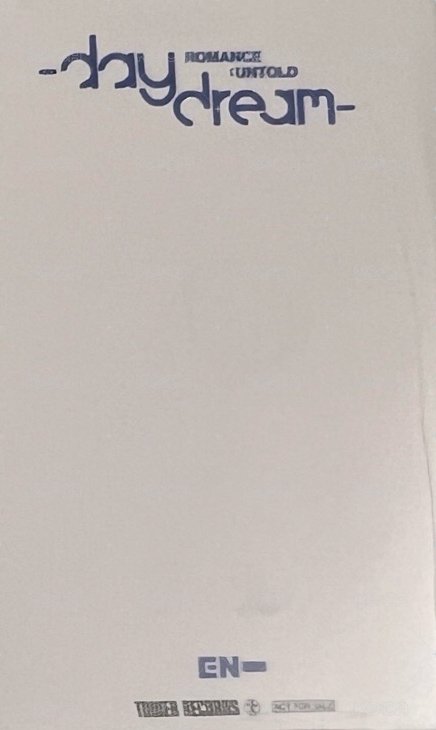 正二後續 塔店 預售1.0 特典卡 官拍卡 JAY 背面