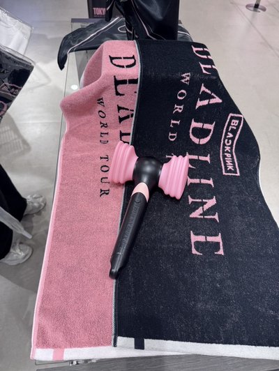 BLACKPINK日本快閃店 毛巾