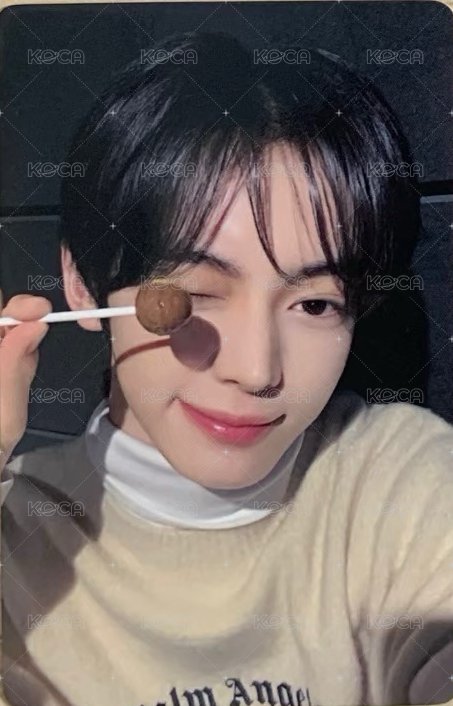 Last Bell yzy 5.0 簽售卡 棒棒糖 正面