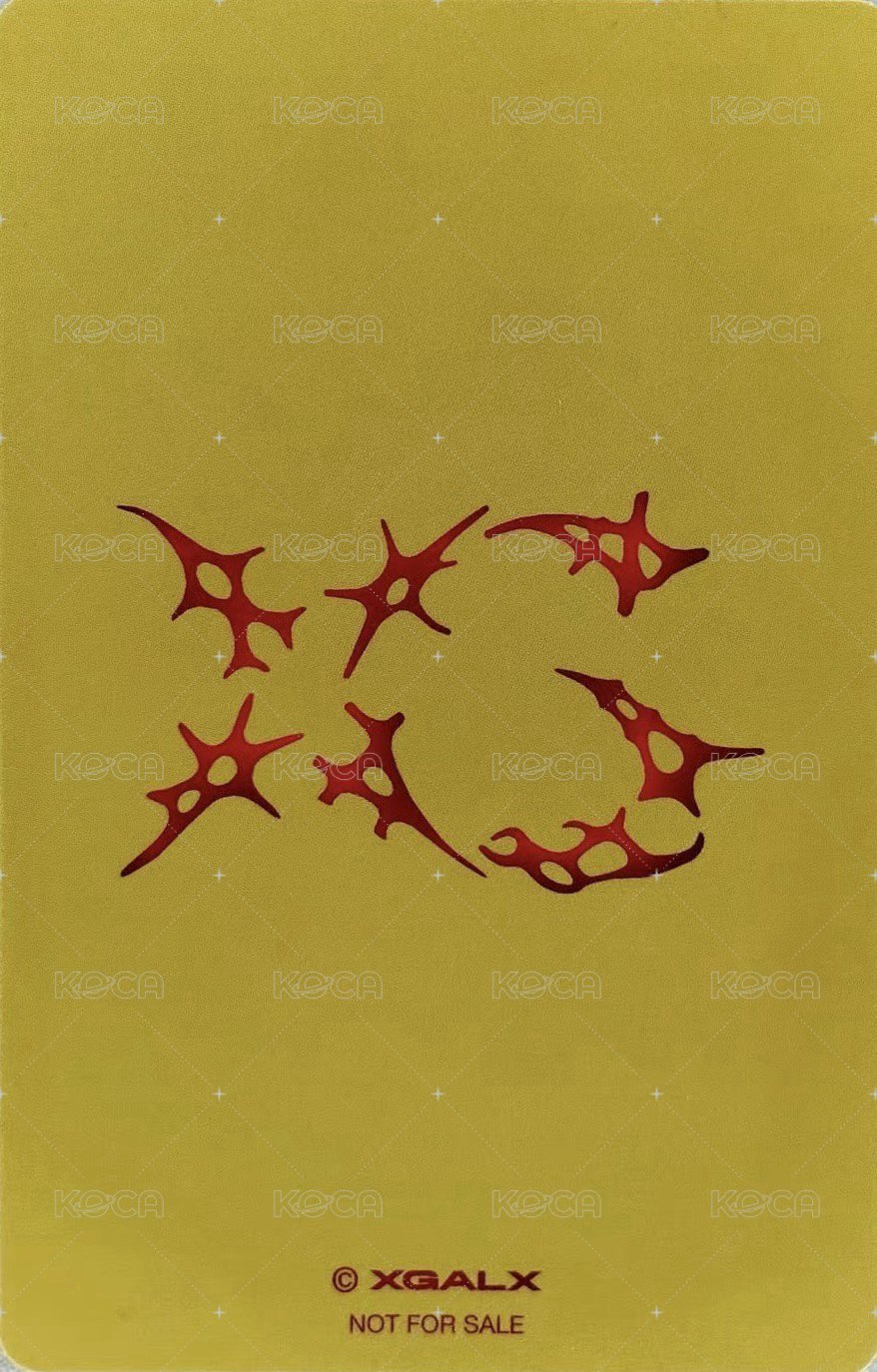 AWE 塔店 特典卡  背面