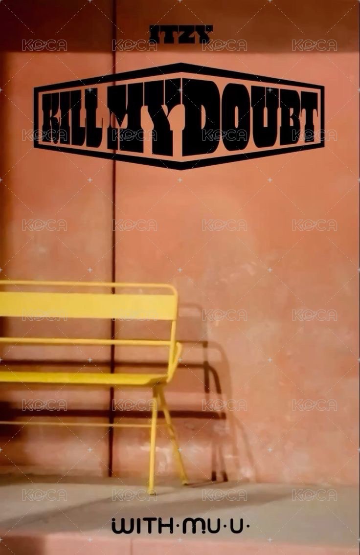 KILL MY DOUBT wm 預售 特典卡  背面