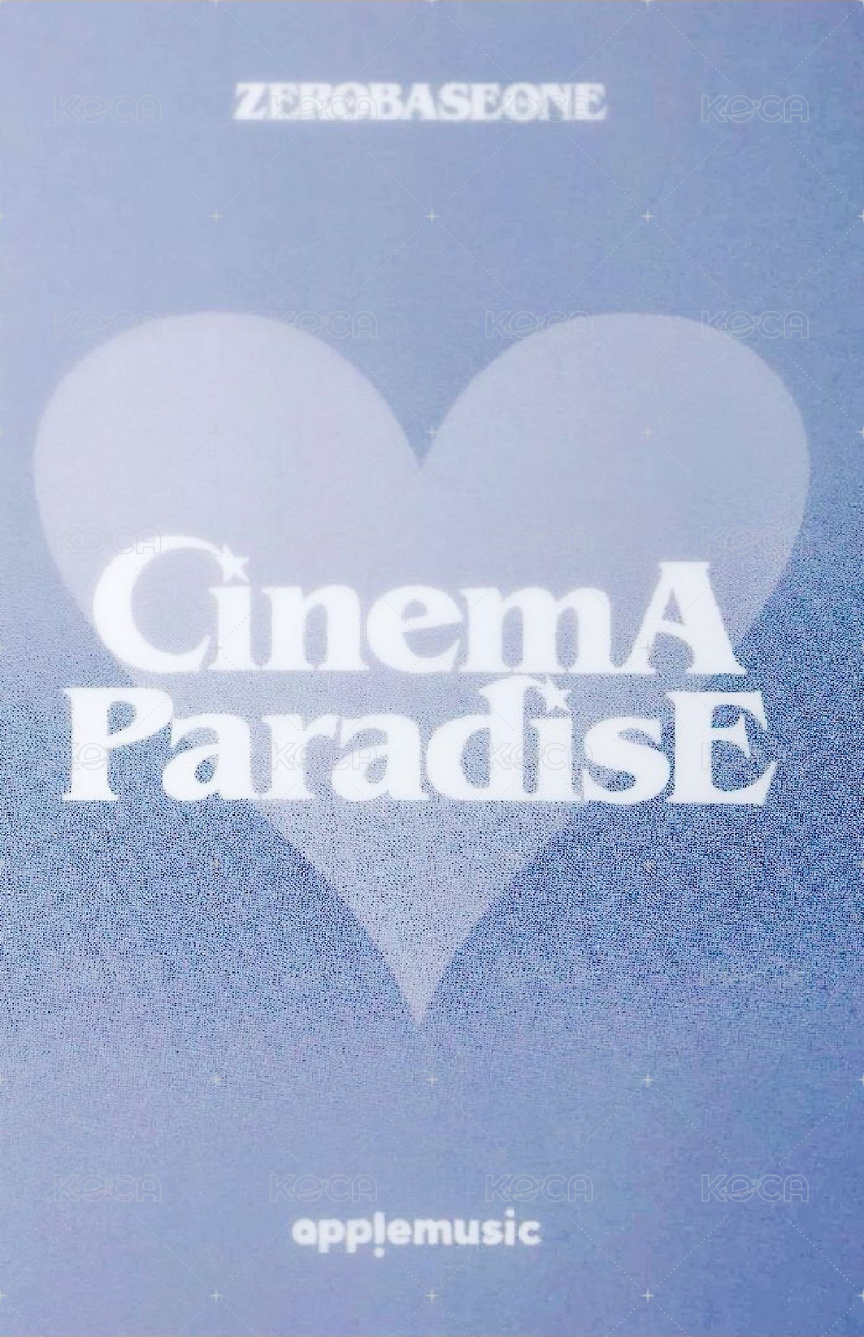 迷四 am 6.0 簽售卡  背面