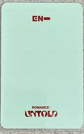 正二 GS25 特典卡  背面