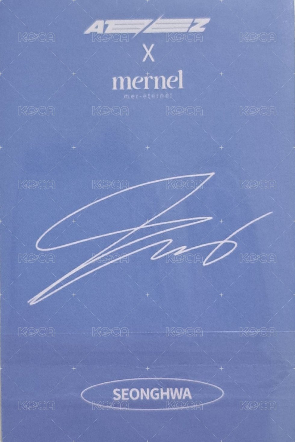 Mernel 1.0 代言卡 A ver. 背面