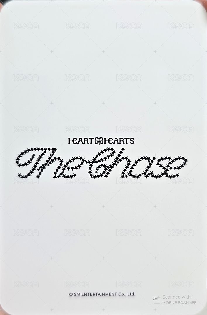 單一 yes24 特典卡  背面