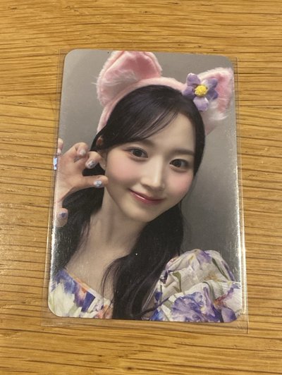 NMIXX Haewon am特典卡 動物髮箍嫄